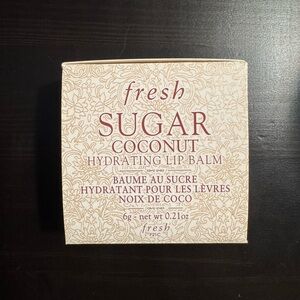 Fresh Coconut Lip Balm in Cream Box